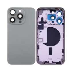 Back Cover+Frame Apple iPhone 15 Pro Max Natual Titanium Back Cover+Frame Apple iPhone 15 Pro Max Natual Titanium